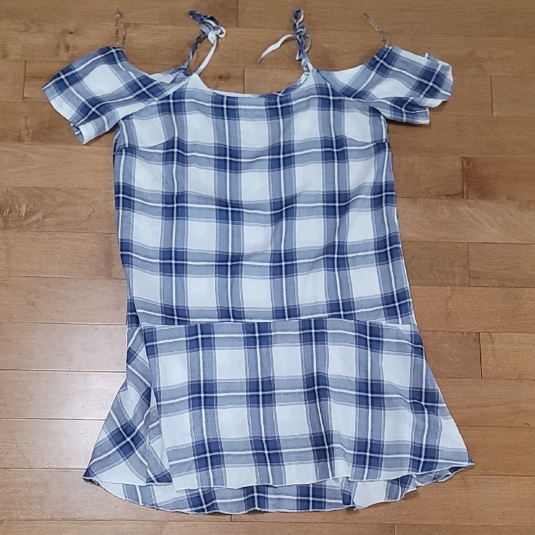 Buffalo David Bitton Blue And White Striped Dress